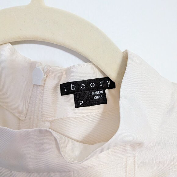 Vintage Theory 100% Silk Blouse EUC Petite - Picture 3 of 7